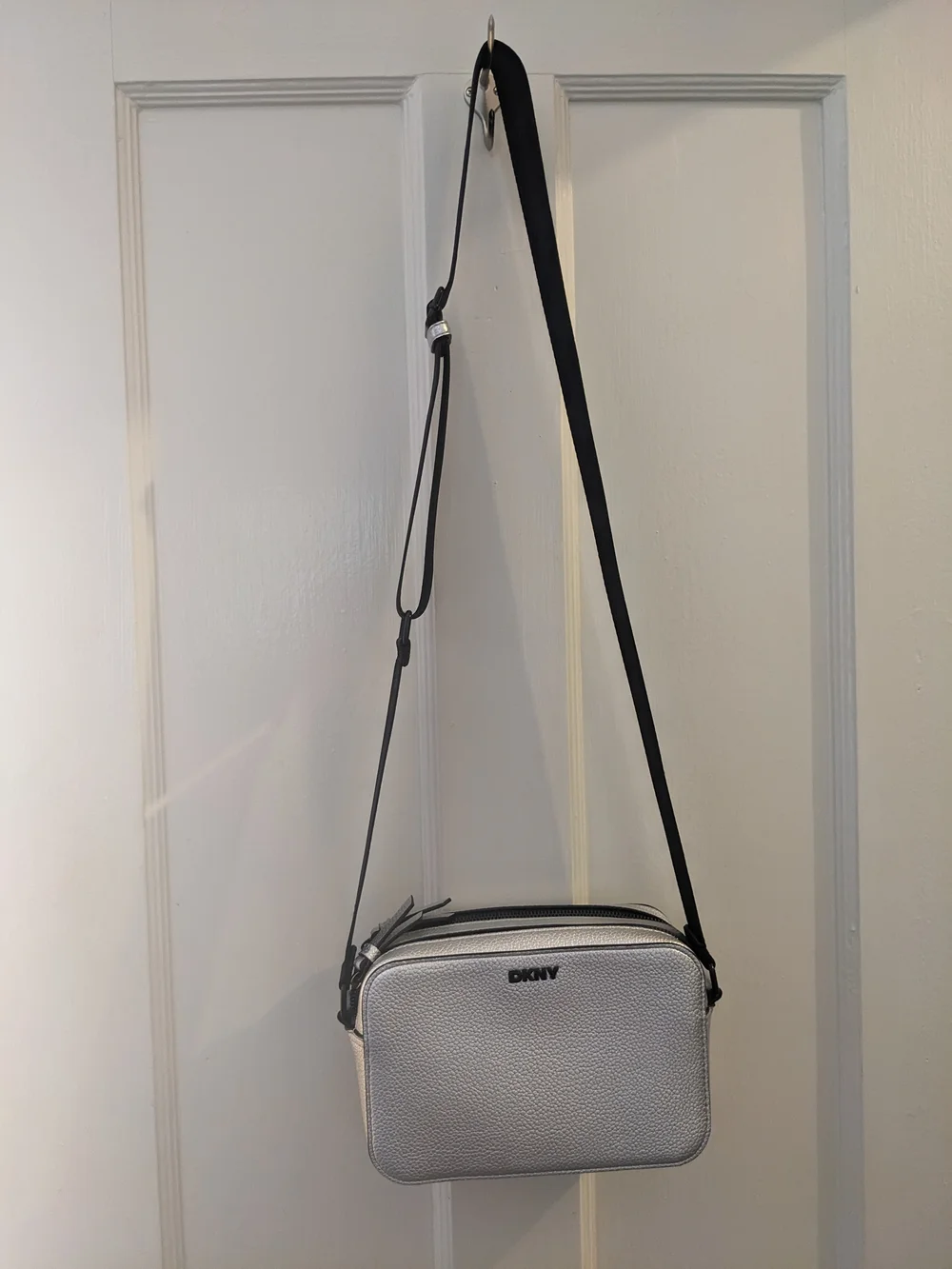 DKNY Silver Crossbody Camera Bag - Picture 8 of 8
